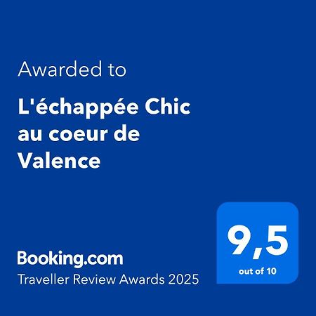 L'Echappee Chic Au Coeur De Valence Daire Valence  Dış mekan fotoğraf